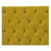Cabeceira Sofia 90 cm Solteiro Suede Amarelo - Amarena Móveis