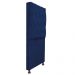Cabeceira Sofia 90 cm Solteiro Suede Azul Marinho - Amarena Móveis