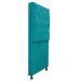 Cabeceira Sofia 90 cm Solteiro Suede Azul Turquesa - Amarena Móveis