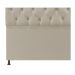 Cabeceira Sofia 90 cm Solteiro Suede Bege - Amarena Móveis