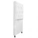 Cabeceira Sofia 90 cm Solteiro Suede Branco - Amarena Móveis