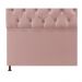 Cabeceira Sofia 90 cm Solteiro Suede Rosê - Amarena Móveis