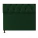 Cabeceira Sofia 90 cm Solteiro Suede Verde - Amarena Móveis