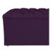 Calçadeira Estofada Liverpool 140 cm Casal Suede Roxo - Amarena Móveis