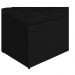 Calçadeira Estofada Liverpool 160 cm Queen Size Corano Preto - Amarena Móveis