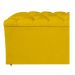 Calçadeira Estofada Liverpool 160 cm Queen Size Suede Amarelo - Amarena Móveis