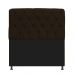 Kit Cabeceira Lady e Recamier Ari 160 cm Queen Size Corano Marrom - Amarena Móveis