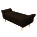 Kit Cabeceira Lady e Recamier Ari 160 cm Queen Size Corano Marrom - Amarena Móveis