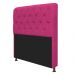 Kit Cabeceira Lady e Recamier Félix 100 cm Solteiro Suede Pink - Amarena Móveis