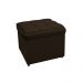 Kit Cabeceira e Calçadeira Copenhague 100 cm Solteiro Corano Marrom - Amarena Móveis