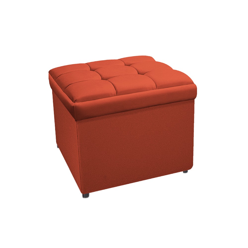 Kit Cabeceira e Calçadeira Copenhague 100 cm Solteiro Suede Terracota - Amarena Móveis