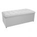 Kit Cabeceira e Calçadeira Copenhague 195 cm King Size Corano Branco - Amarena Móveis