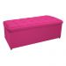 Kit Cabeceira e Calçadeira Copenhague 195 cm King Size Suede Pink - Amarena Móveis