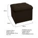 Kit Cabeceira e Calçadeira Copenhague 90 cm Solteiro Corano Marrom - Amarena Móveis