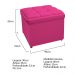 Kit Cabeceira e Calçadeira Copenhague 90 cm Solteiro Suede Pink - Amarena Móveis