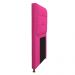 Kit Cabeceira e Calçadeira Copenhague 90 cm Solteiro Suede Pink - Amarena Móveis