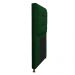 Kit Cabeceira e Calçadeira Copenhague 90 cm Solteiro Suede Verde - Amarena Móveis