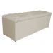 Kit Cabeceira e Calçadeira Liverpool 160 cm Queen Size Suede Bege - Amarena Móveis