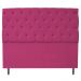 Kit Cabeceira e Calçadeira Liverpool 160 cm Queen Size Suede Pink - Amarena Móveis