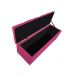 Kit Cabeceira e Calçadeira Liverpool 160 cm Queen Size Suede Pink - Amarena Móveis