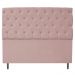 Kit Cabeceira e Calçadeira Liverpool 160 cm Queen Size Suede Rosê - Amarena Móveis