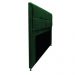 Kit Cabeceira e Calçadeira Munique 140 cm Casal Suede Verde - Amarena Móveis