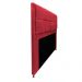 Kit Cabeceira e Calçadeira Munique 140 cm Casal Suede Vermelho - Amarena Móveis