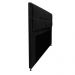 Kit Cabeceira e Calçadeira Munique 160 cm Queen Size Corano Preto - Amarena Móveis
