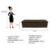 Kit Cabeceira e Calçadeira Munique 160 cm Queen Size Suede Marrom - Amarena Móveis