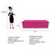 Kit Cabeceira e Calçadeira Munique 160 cm Queen Size Suede Pink - Amarena Móveis