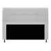Kit Cabeceira e Calçadeira Munique 195 cm King Size Corano Branco - Amarena Móveis