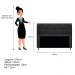 Kit Cabeceira e Calçadeira Munique 195 cm King Size Corano Preto - Amarena Móveis