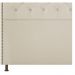 Kit Cabeceira e Calçadeira Yasmim 160 cm Queen Size Corano Bege - Amarena Móveis