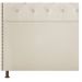 Kit Cabeceira e Calçadeira Yasmim 160 cm Queen Size Suede Bege - Amarena Móveis