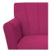 Poltrona Laura Pés Palito Mel Suede Pink - Amarena Móveis