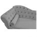 Recamier Diana 140cm Lado Direito Corano Cinza - Amarena Móveis