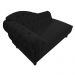 Recamier Diana 140cm Lado Direito Corano Preto - Amarena Móveis