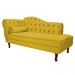 Recamier Diana 140cm Lado Direito Suede Amarelo - Amarena Móveis