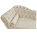 Recamier Diana 140cm Lado Direito Suede Bege - Amarena Móveis