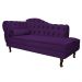Recamier Diana 140cm Lado Direito Suede Roxo - Amarena Móveis
