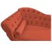 Recamier Diana 140cm Lado Direito Suede Terracota - Amarena Móveis