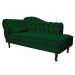 Recamier Diana 140cm Lado Direito Suede Verde - Amarena Móveis