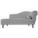 Recamier Diana 140cm Lado Esquerdo Corano Cinza - Amarena Móveis