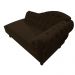 Recamier Diana 140cm Lado Esquerdo Corano Marrom - Amarena Móveis