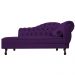 Recamier Diana 140cm Lado Esquerdo Suede Roxo - Amarena Móveis