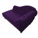Recamier Diana 140cm Lado Esquerdo Suede Roxo - Amarena Móveis