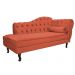 Recamier Diana 140cm Lado Esquerdo Suede Terracota - Amarena Móveis