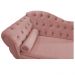 Recamier Diana 160cm Lado Direito Suede Rosê - Amarena Móveis