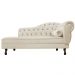 Recamier Diana 160cm Lado Esquerdo Suede Bege - Amarena Móveis