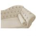 Recamier Diana 160cm Lado Esquerdo Suede Bege - Amarena Móveis